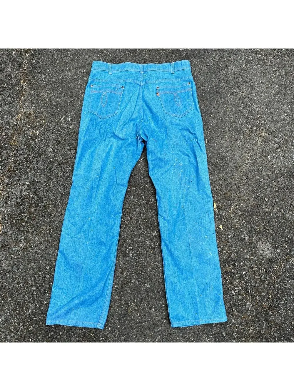 Levis VTG Orange Tab Jeans Mens 38x32 Blue 43415-4514 Fits 38x32 USA 35x31